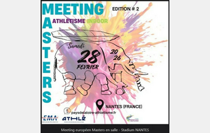 Meeting européen Masters indoor – Nantes