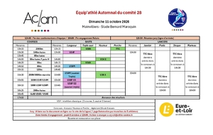 Equip'athlé tour Automnal 2026