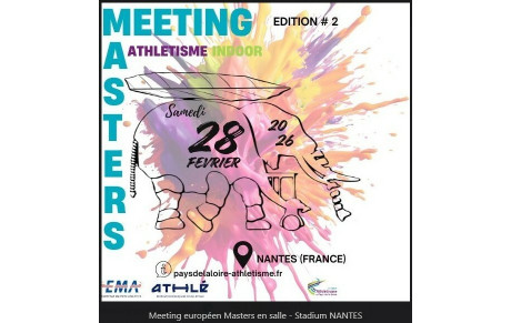 Meeting européen Masters indoor – Nantes