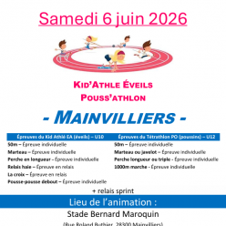 Animation EA PO - Mainvilliers 6 juin