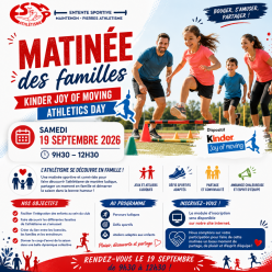 Matinée des Famille - Kinder Joy of Moving Athletics Day